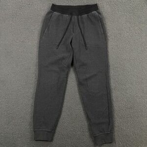 Lululemon At Ease Jogger Pants Mens Medium Gray Elastic Waist Athletic